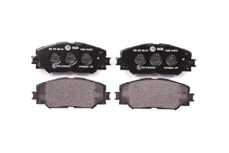 HELLA TOYOTA колодки гальмівні передние Auris,Corolla,RAV-4 05- HELLA PAGID 8DB 355 006861