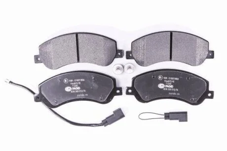 HELLA FORD гальмівні колодки передні Transit 06-,VW Amarok 10- HELLA PAGID 8DB 355 012761