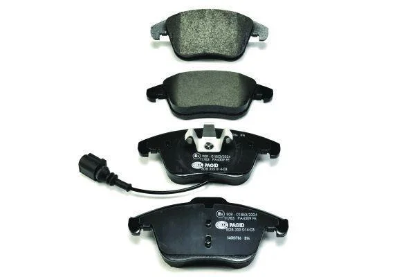 Комплект гальмівних накладок, дискове гальмо HELLA PAGID 8DB 355 014031 (фото 1)