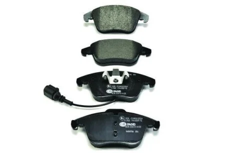 Комплект гальмівних накладок, дискове гальмо HELLA PAGID 8DB 355 014031