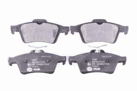 HELLA FORD гальмівні колодки задн.Cadillac,C-Max,Focus 11- HELLA PAGID 8DB 355 015761