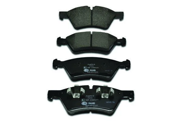 Комплект гальмівних накладок, дискове гальмо HELLA PAGID 8DB 355 012011 (фото 1)