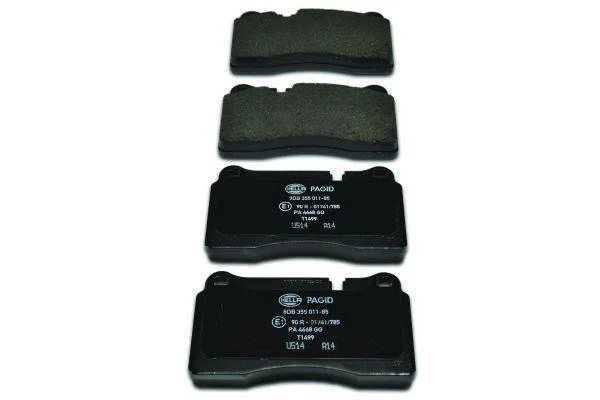 Гальмівні колодки пер. VW Touareg 02- (brembo) HELLA PAGID 8DB 355 011851 (фото 1)