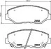 HELLA HONDA колодки гальмівні передние CR-V II 2.0 02- HELLA PAGID 8DB 355 010231 (фото 2)