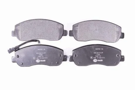 HELLA RENAULT гальмівні колодки передн.Master III 10- HELLA PAGID 8DB 355 015291