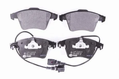 HELLA VW гальмівні колодки передн.Touareg (teves) 02- HELLA PAGID 8DB 355 011621
