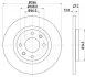 HELLA PRO PEUGEOT диск гальмівний перед. Partner 96- HELLA PAGID 8DD 355 105751 (фото 1)