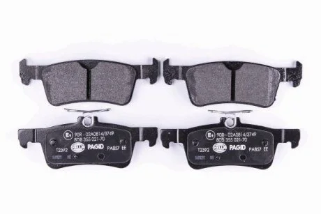 HELLA PEUGEOT гальмівні колодки передні 308 II 13- HELLA PAGID 8DB 355 021701