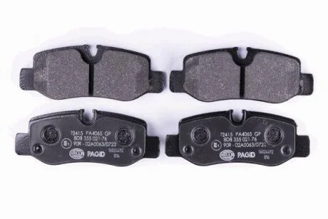 HELLA DB гальмівні колодки задн. Vito 109 /119 14- HELLA PAGID 8DB 355 021761