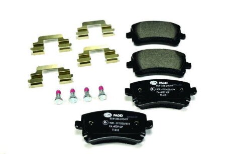 HELLA VW гальмівні колодки задн.Audi A4/6/8,T5 03- HELLA PAGID 8DB 355 010-971