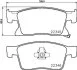 HELLA OPEL гальмівні колодки передн. ASTRA K 15- HELLA PAGID 8DB 355 024781 (фото 1)
