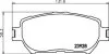 HELLA TOYOTA гальмівні колодки передн. Camry 01- HELLA PAGID 8DB 355 010431 (фото 2)