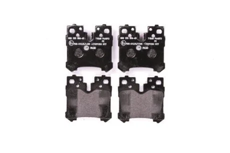 HELLA TOYOTA гальмівні колодки задн.Lexus LS 06- HELLA PAGID 8DB 355 006651