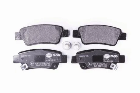 HELLA HONDA гальмівні колодки задн. CR-V 07- HELLA PAGID 8DB 355 013591