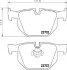 Комплект гальмівних накладок, дискове гальмо HELLA PAGID 8DB 355 010471 (фото 2)