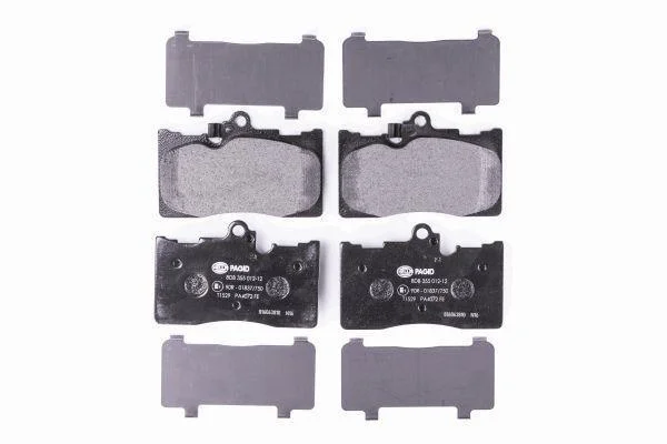 HELLA гальмівні колодки пер. Lexus GS 05- HELLA PAGID 8DB 355 012121 (фото 1)
