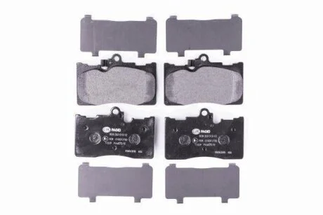 HELLA гальмівні колодки пер. Lexus GS 05- HELLA PAGID 8DB 355 012121