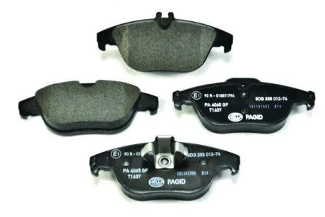 Колодки гальмівні дискові комплект задні HELLA PAGID 8DB 355 012741
