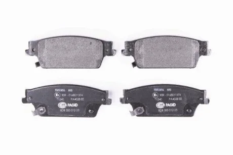 HELLA Cadillac гальмівні колодки SRX 04- HELLA PAGID 8DB 355 012231