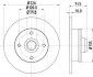 HELLA VW диск гальмівний задній SEAT HELLA PAGID 8DD 355 101661 (фото 1)