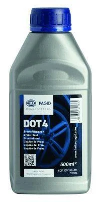 Гальмівна рідина DOT4 0.5L HELLA PAGID 8DF 355 360011 (фото 1)