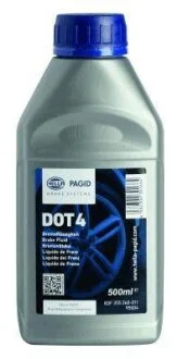 Гальмівна рідина DOT4 0.5L HELLA PAGID 8DF 355 360011