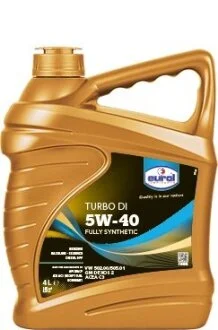 4л Turbo DI 5W-40 масло синт. ACEA C3 A3/B4, API SM/CF, MB 229.1/229.31, BMW LL01/LL04, VW 500/505/502/505.01, FORD WSS M2C-917A, Renault RN 0710 EUROL 006844