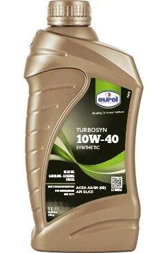 1л Turbosyn 10W-40 масло напівсинт. ACEA A3/B4, API SL/CF, MB229.1, VW500.00/505.00 EUROL 002006 (фото 1)