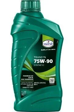 1л Transyn Semi Synthetic 75W-90 GL-4/5 масло трансмісійне EUROL 000606 (фото 1)