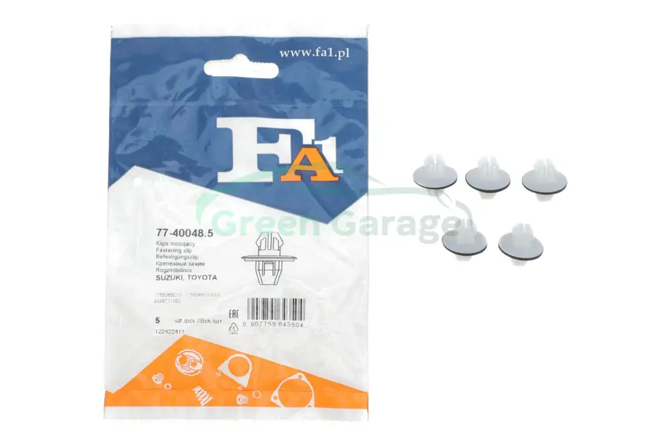 Кліпса кріплення (затискач) Fischer Automotive One (FA1) 7740048.5 (фото 1)