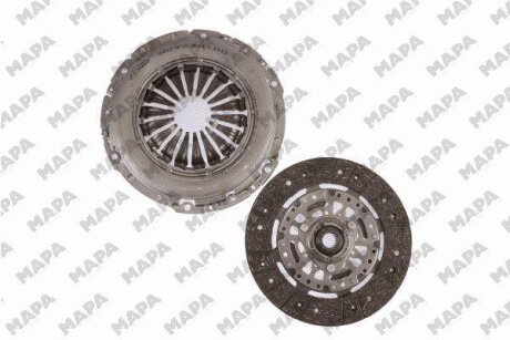 FORD К-кт зчеплення (без центр.викл.) C-Max II,Focus III,Gramd C-Max,Mazda 3/5,Volvo C30,V50 1.6TDCi 08- MAPA 006240309
