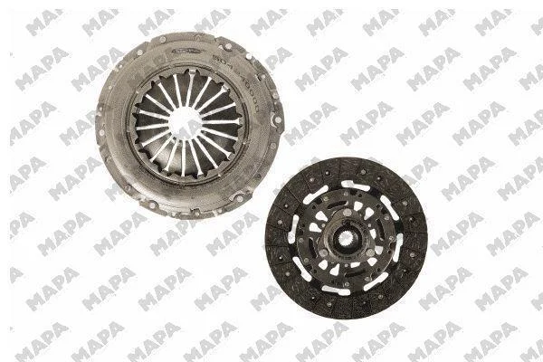FORD К-кт зчеплення (без центр.викл.) Focus II,C-Max,Volvo S40,V50 2.0TDCi 03- MAPA 004240109 (фото 1)