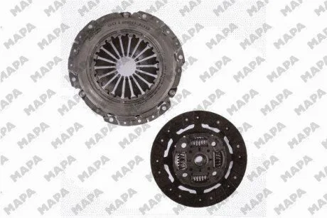 FORD К-кт зчеплення (диск+кошик) Fiesta,Focus II,Mondeo IV 1.4/1.6 16V 99- MAPA 001220109