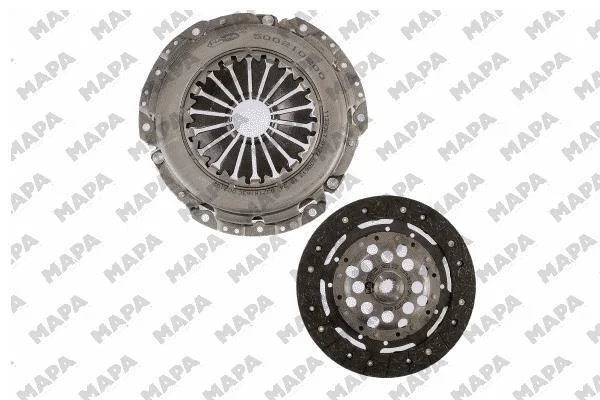 FORD К-кт зчеплення (диск+кошик) Fiesta V,Fusion 1.4TDC 01-i,Mazda 2 03- MAPA 000210209 (фото 1)