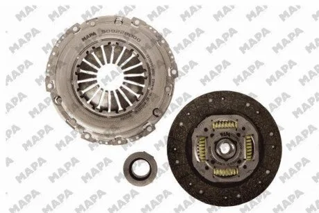 VW К-кт зчеплення (диск з 4 пружинами!) Audi A4,6,Passat 1.6/1.8T 94- MAPA 005228600