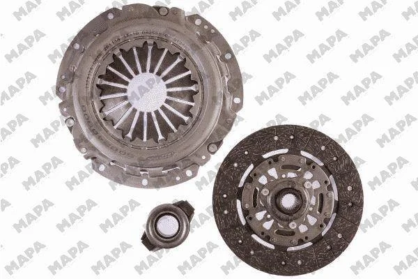 NISSAN К-кт сцепления X-Trail 2.0/2.5 01- 240mm 23x26.5 24зуб. MAPA 008240800 (фото 1)