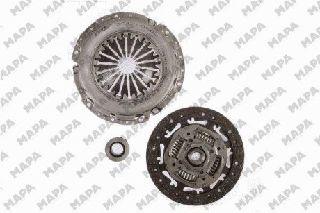 VW К-кт зчеплення Polo,Skoda Fabia,Roomster,Seat 1.4TDI 05- MAPA 001220000