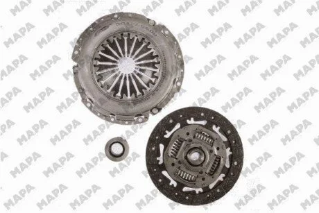 VW К-кт зчеплення Polo,Skoda Fabia,Roomster,Seat 1.4TDI 05- MAPA 001220000