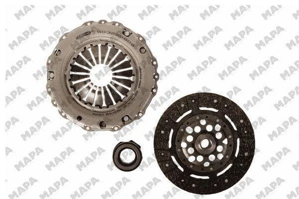 VW К-кт зчеплення Audi A3,Golf IV,Skoda Octavia 1.8T 97- MAPA 004220700 (фото 1)