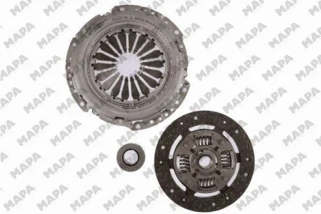VW К-кт зчеплення (повний) Polo,Skoda Fabia,Seat 1.2 01- MAPA 008190000