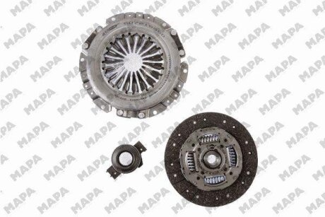 FIAT К-кт зчеплення (повний) Doblo 1.3TD 16V 03- 215mm MAPA 014215700