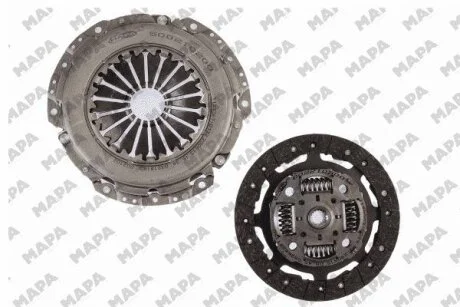FORD К-кт зчеплення (без центр.викл.) Fiesta 1.8D 95- MAPA 002210609