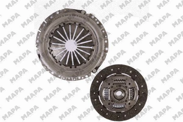 RENAULT К-кт сцепления Espace 2.1TD 84-91 215mm MAPA 001215309 (фото 1)