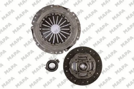 TOYOTA К-кт зчеплення Corolla 1.4D-4D 04- MAPA 011215500