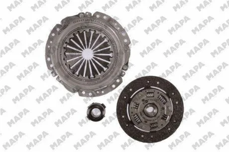 RENAULT К-кт зчеплення R19,21 1.9D 89- MAPA 005200100