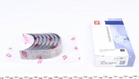 Вкладиші шатунні NE 181 021 0008 00