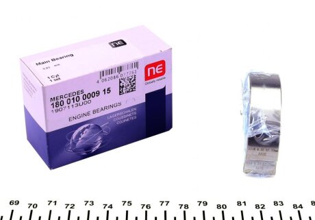 Вкладиші корінні NE 180 010 0009 15
