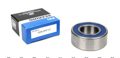 Підшипник PFI 52062RS C3