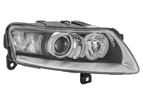 VW Фара основна Bi-Xenon з мотором,без газоразр.лампи,D2S P21W PY21W W5W прав.Audi A6 04- HELLA 1EL 008 881421 (фото 1)