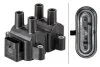 RENAULT котушка запалювання Clio, Kangoo, Megane,Dacia Logan,Sandero 1.2/1.6 97- HELLA 5DA 193 175391 (фото 1)